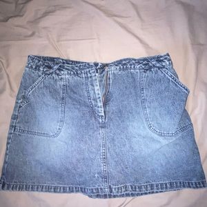 Jean skirt